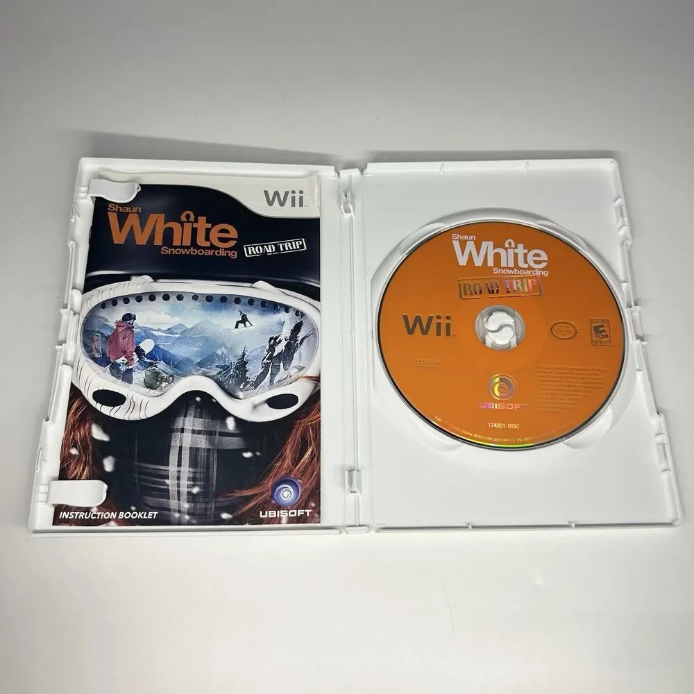 Shaun White Snowboarding: Road Trip Nintendo Wii Complete TESTED